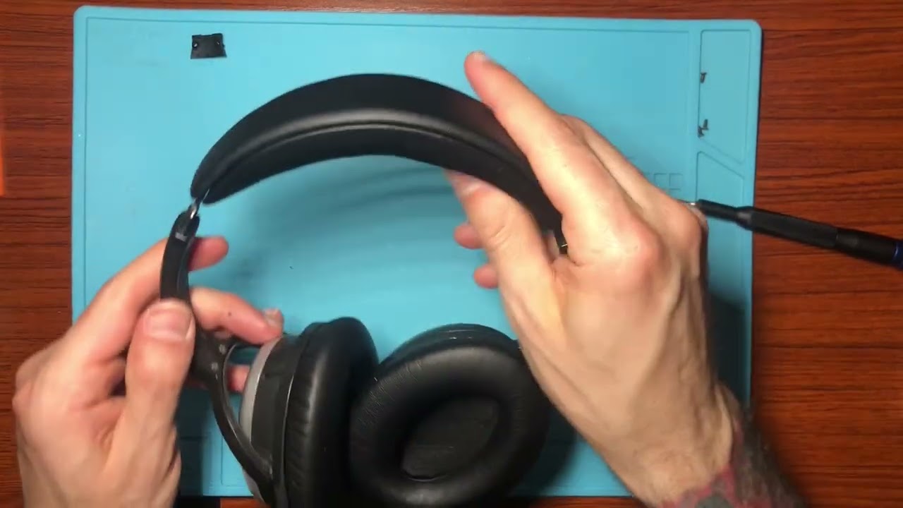 Installing a headband replacement kit for Bose QC-15 Headphones
