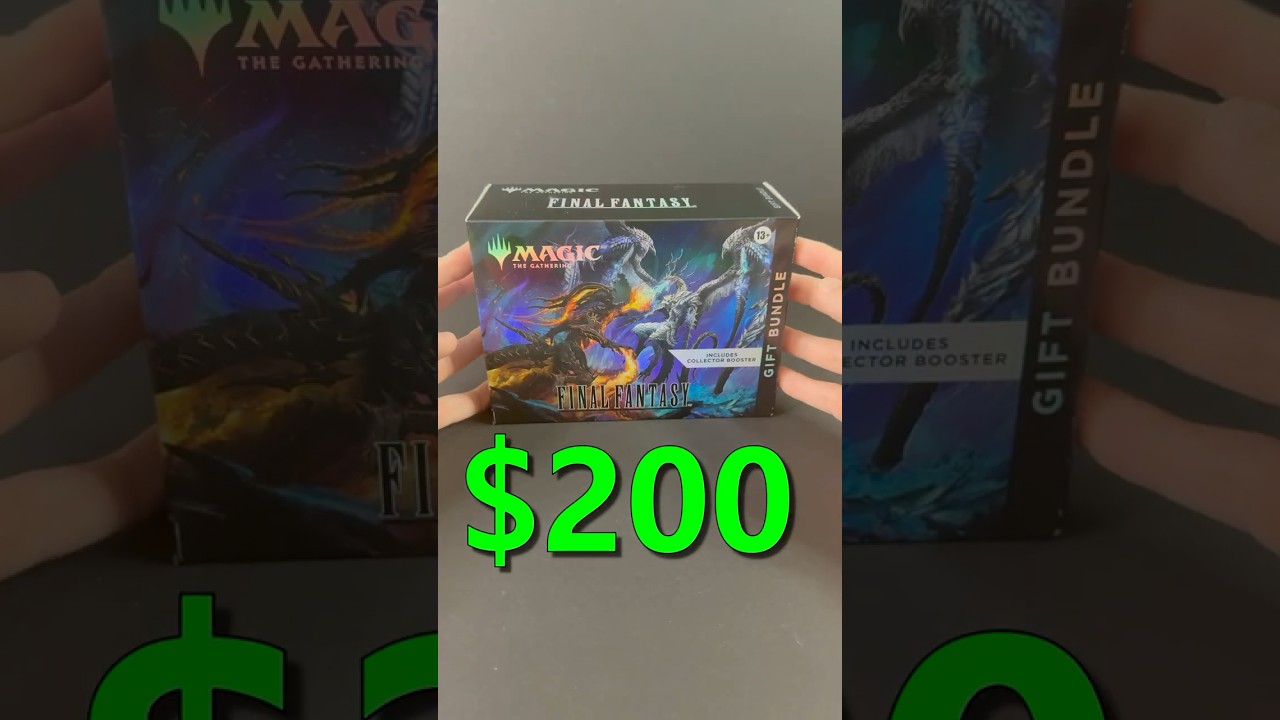 Opening a Final Fantasy Gift Bundle #mtg #magicthegathering #mtgcommander