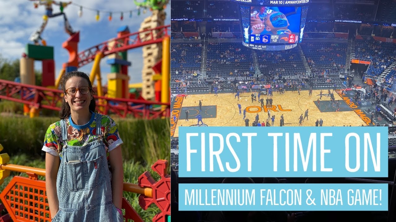 WALT DISNEY WORLD VLOG - Hollywood Studios & An NBA Game! | Orlando Day 9