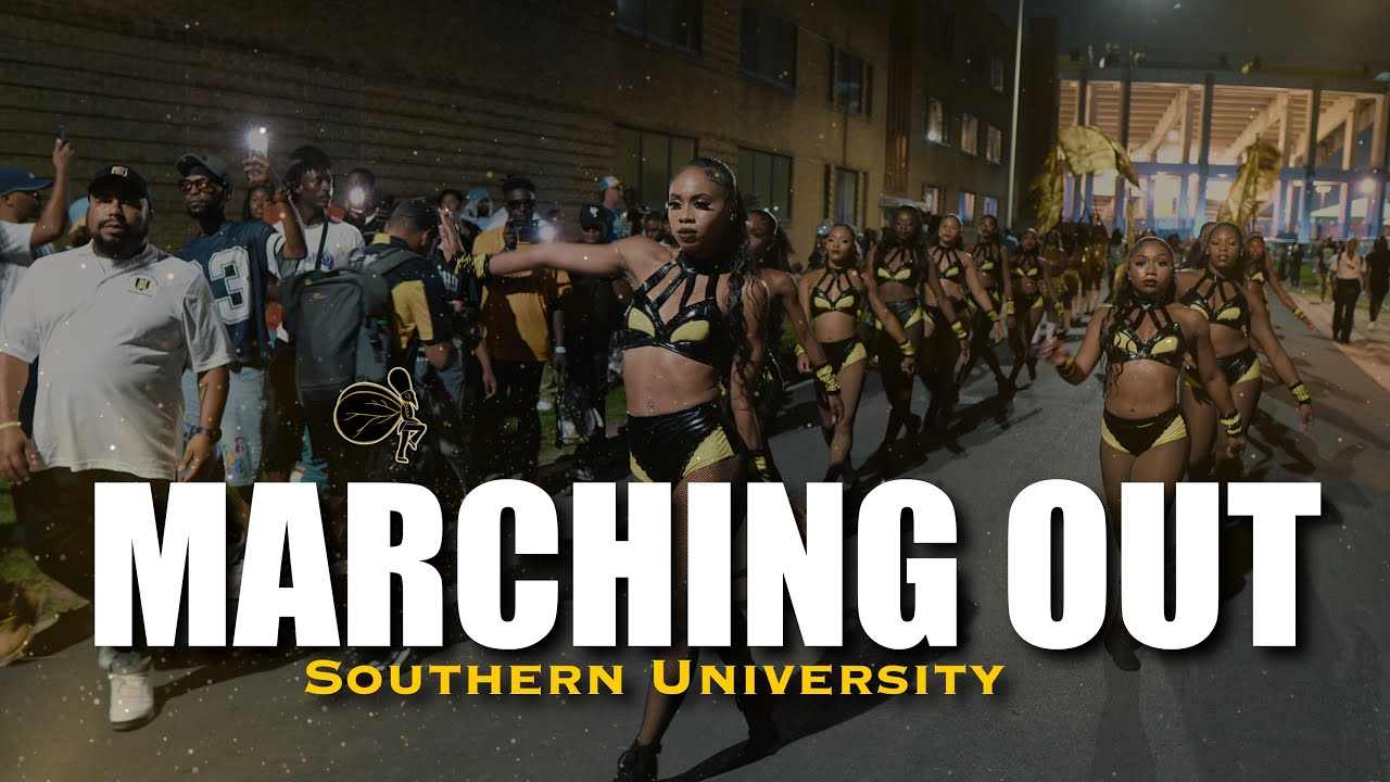 Marching Out | Alabama State University | SU 2025 