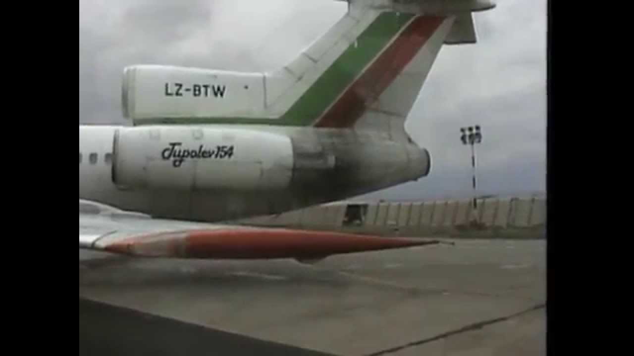 THE SIGHT & THE SOUND 7/10 : Balkan Bulgarian TU-154M LZ-BTW documentary from SOF to Bourgas