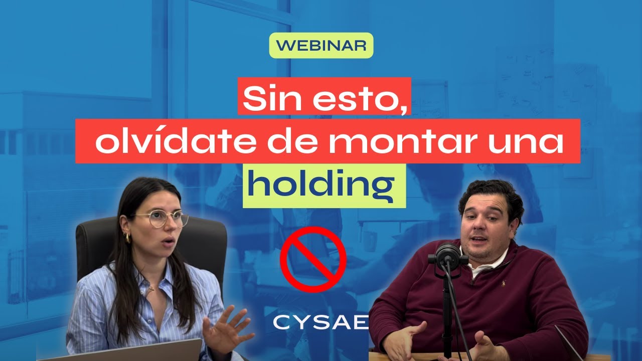 C&oacute;mo montar una holding empresarial en 46 minutos (todo lo que necesitas para reducir impuestos)