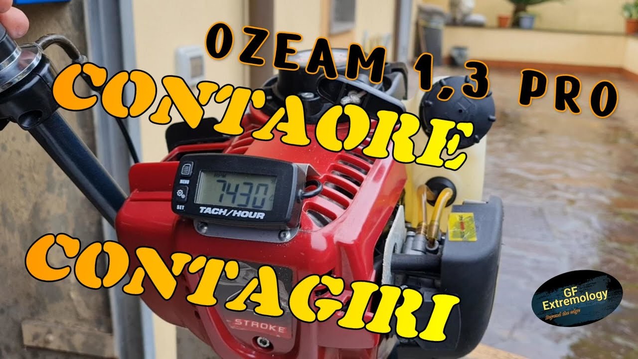 Fuoribordo OZEAM 1,3cv PRO con il CONTAGIRI/CONTAORE manutenzione perfetta...e non solo!!