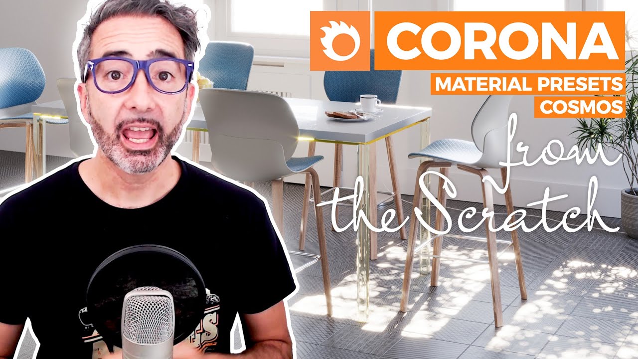 Corona Tutorial - Learn Chaos Corona (renderer) from the scratch