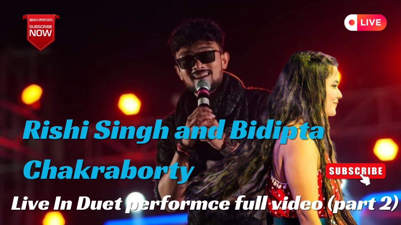 RISHI SINGH AND BIDIPTA CHAKRABORTY DUET PERFORMANCE IN CONCERT | full concert video