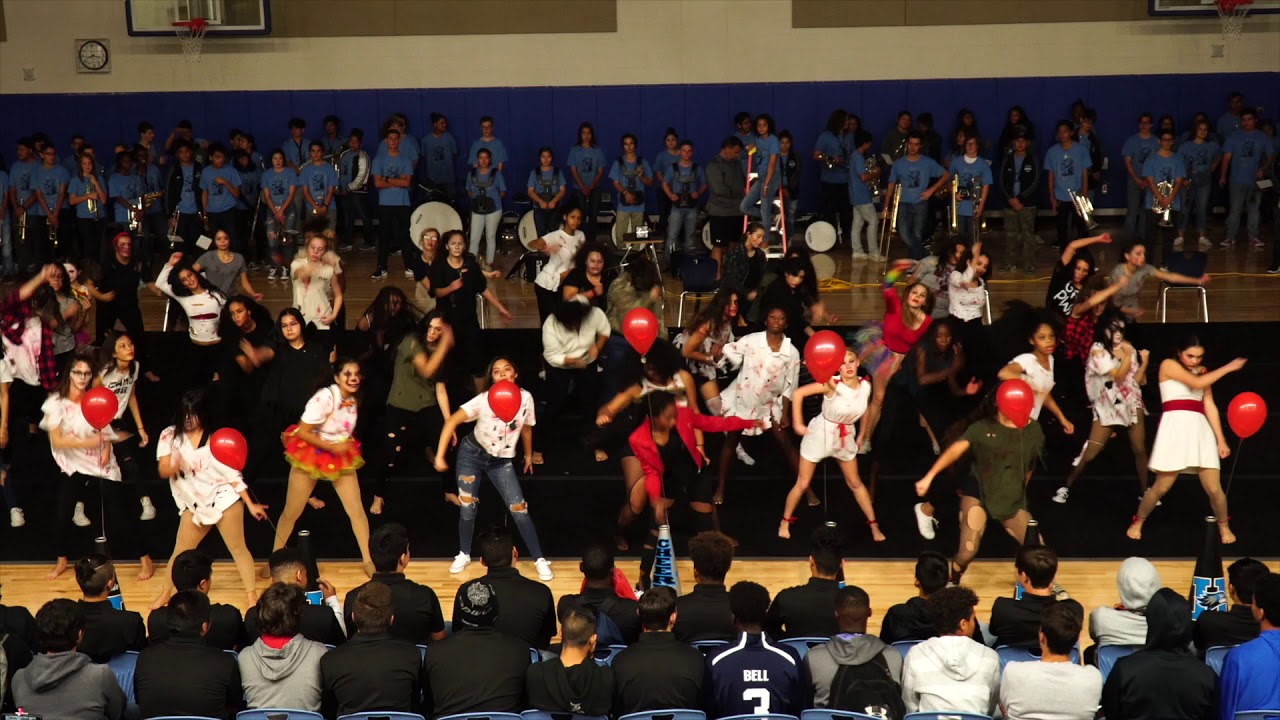 Harlan H.S. Fine Arts Dance Class - Halloween Pep Rally - 10-27-17