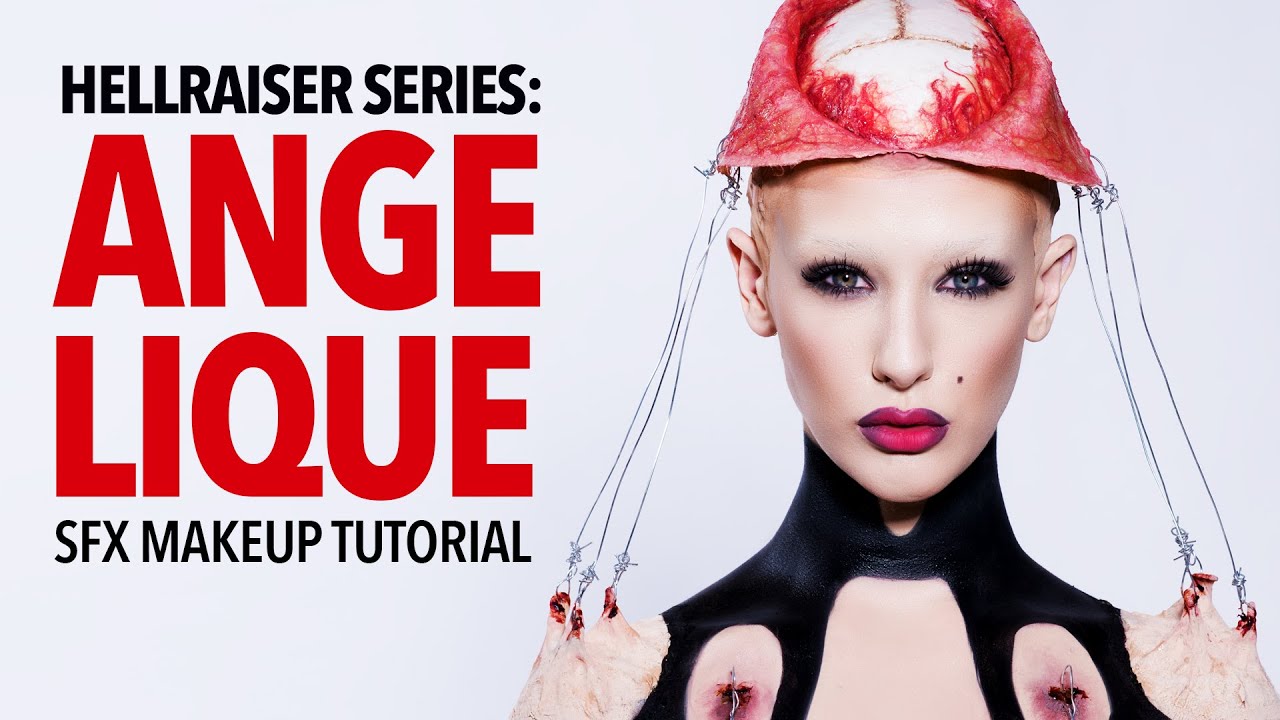 Hellraiser: Angelique special FX — туториал по макияжу