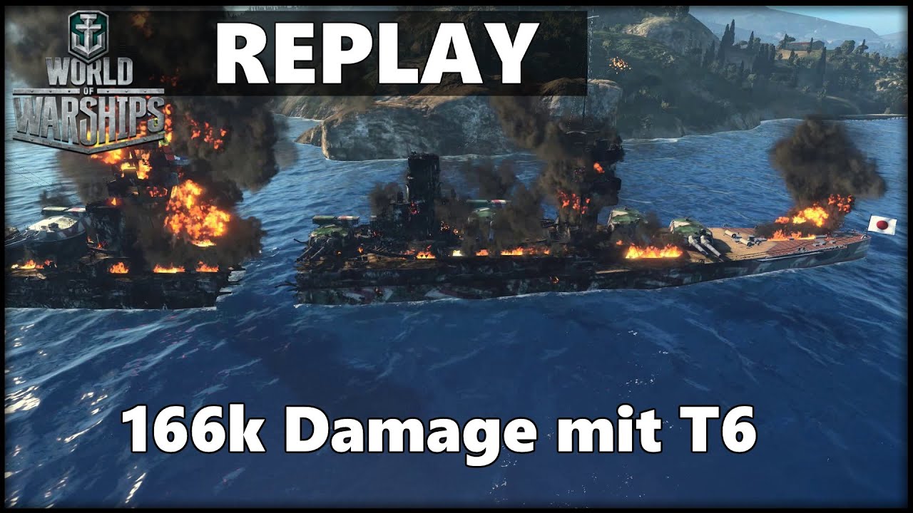 Fuso mit 166k Dmg keine Seltenheit - World of Warships | [Replay] [Deu] [60fps]