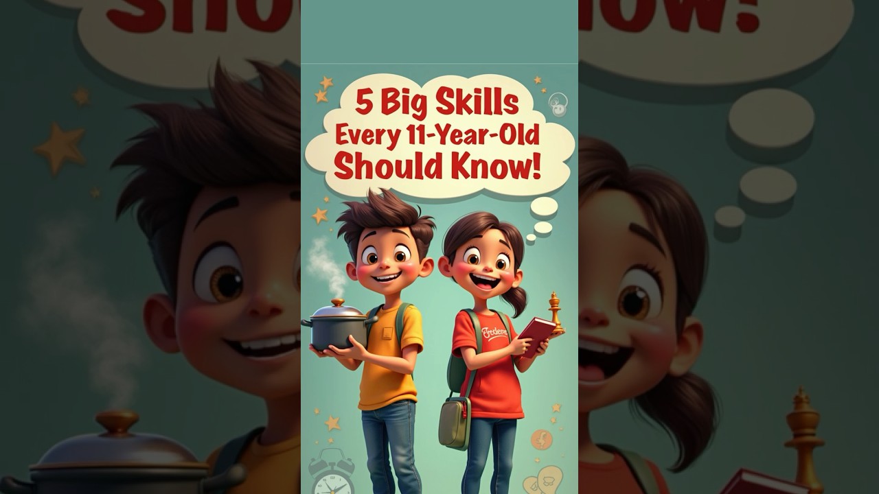 5 Essential Skills Every 11-Year-Old Needs to Succeed 🚀 | Life Skills for Kids