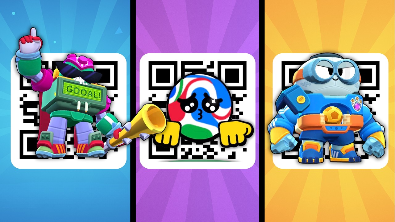 НОВОЕ ОБНОВЛЕНИЕ! ФУТБОЛ 🎁 | QR-КОДЫ И ПОДАРКИ В BRAWL STARS