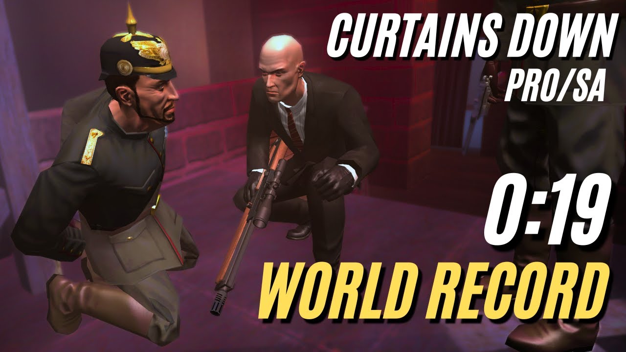 Hitman: Blood Money - Curtains Down Pro/SA Speedrun (0:19) *World Record*