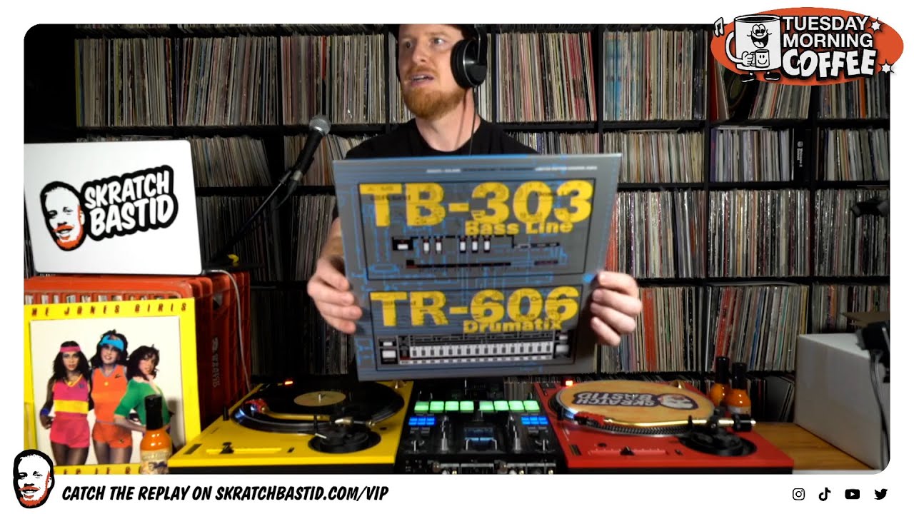 First play: Limited Edition Serato TB-303 TR-606 Record opening and testing