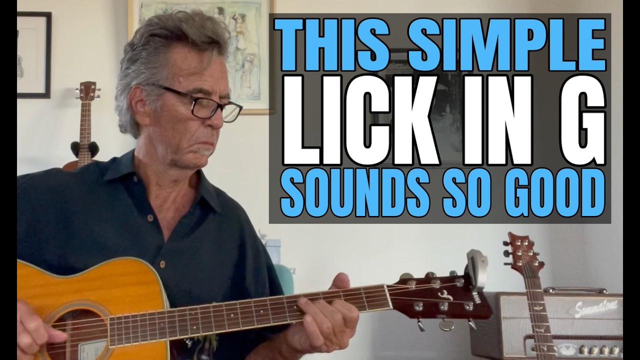 This Shockingly Simple Guitar Lick in G Sounds So Good
