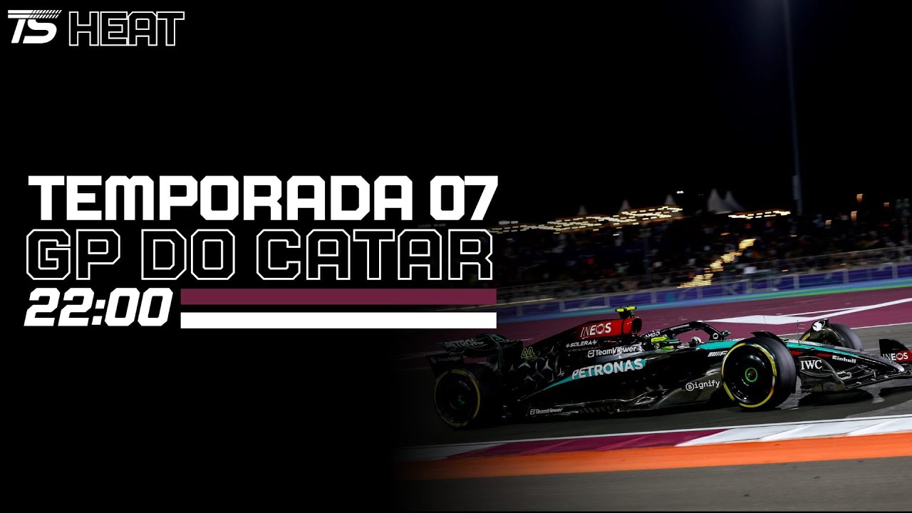 Liga Top Sprint - Temporada 7  - GRID HEAT - GP do CATAR - Narração Silvio Samer