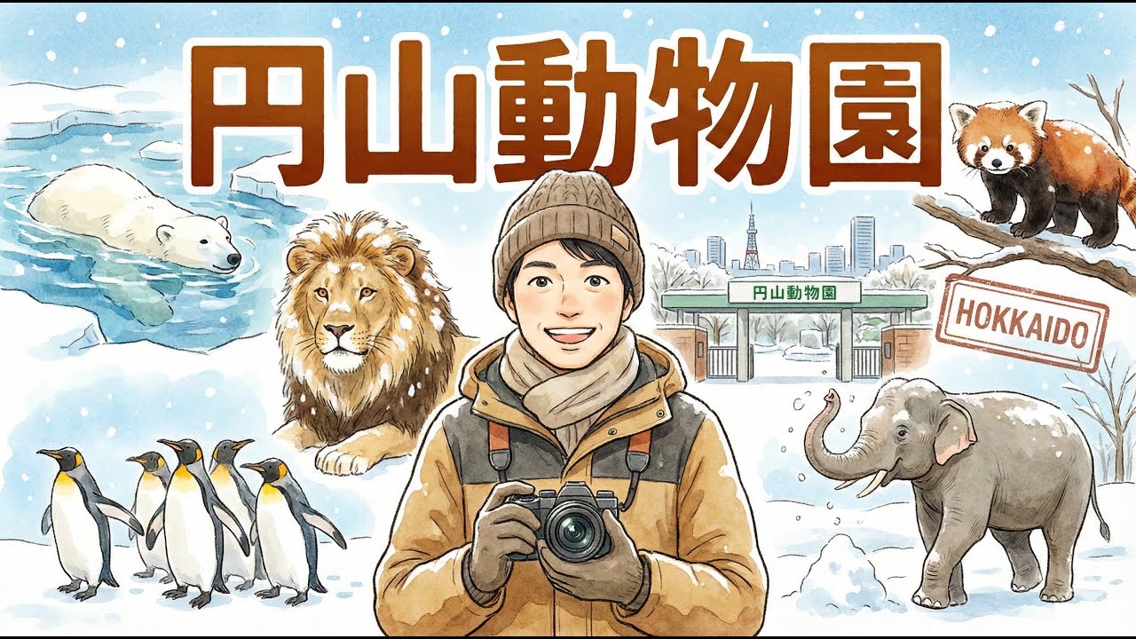 [JPN] 🇯🇵 Sapporo Maruyama Zoo & Access Guide (Dec 6, 2025) Ep.152