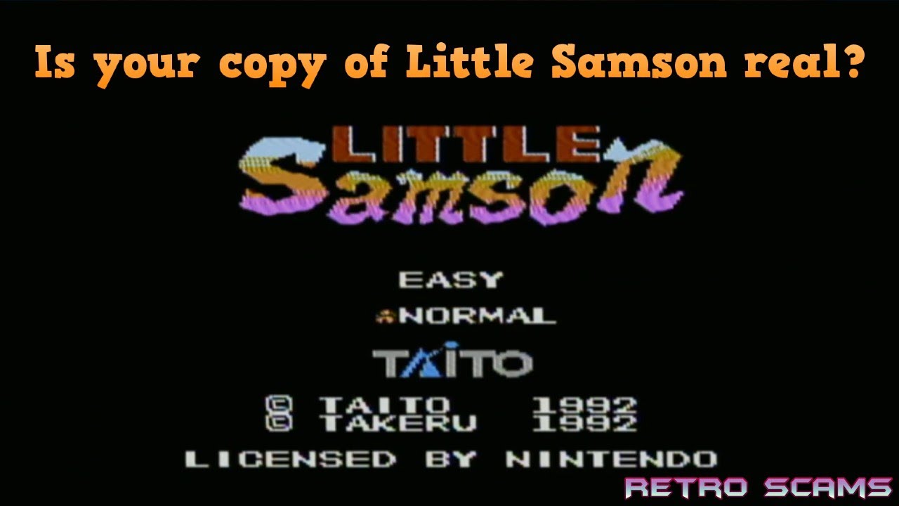 NES Little Samson - Spotting a fake!