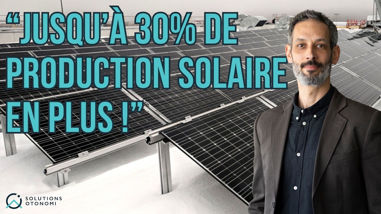 Structures solaires au Québec : toits plats, neige et bifacial