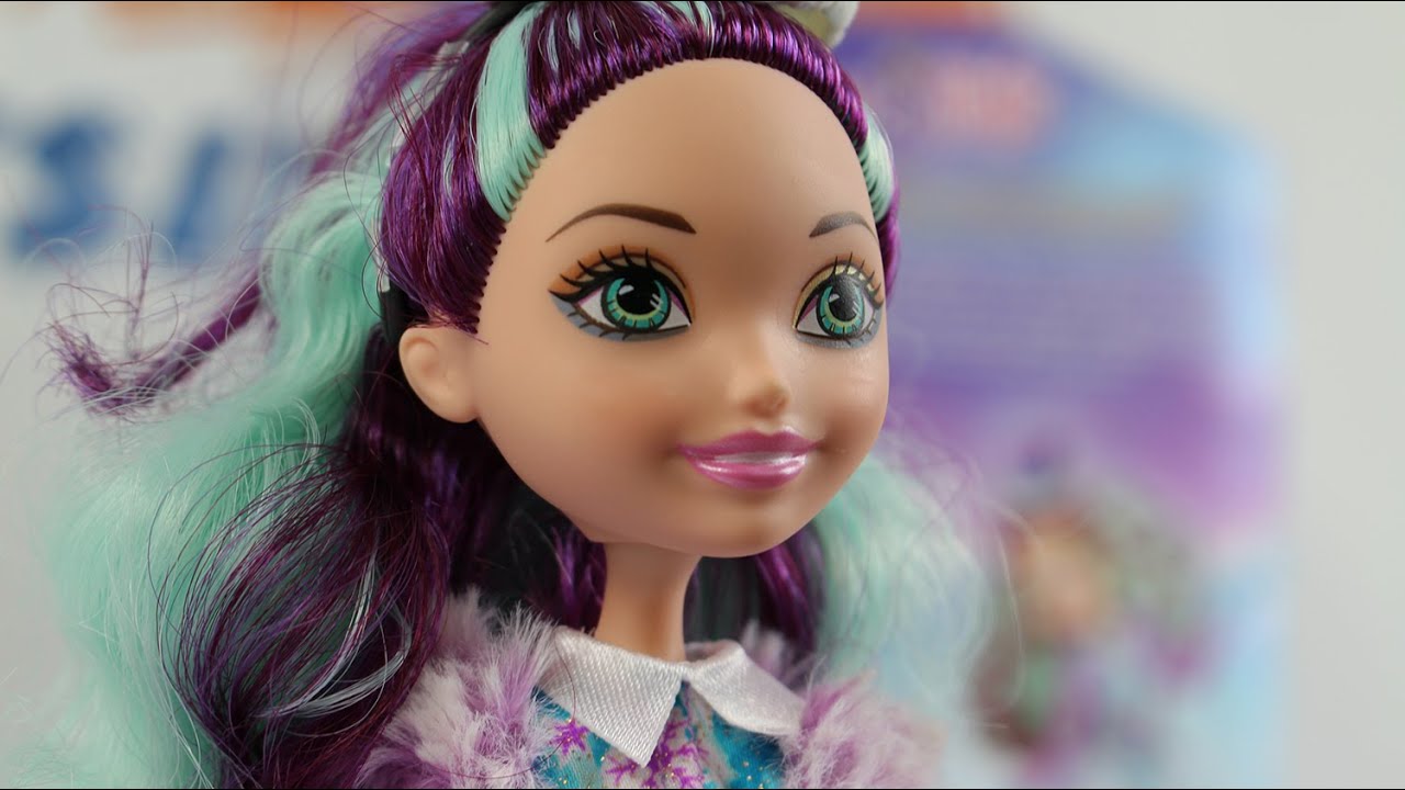 Zima Wszechbaśni - Ever After High - Madeline Hatter - Unboxing -  DKR62 DPG87