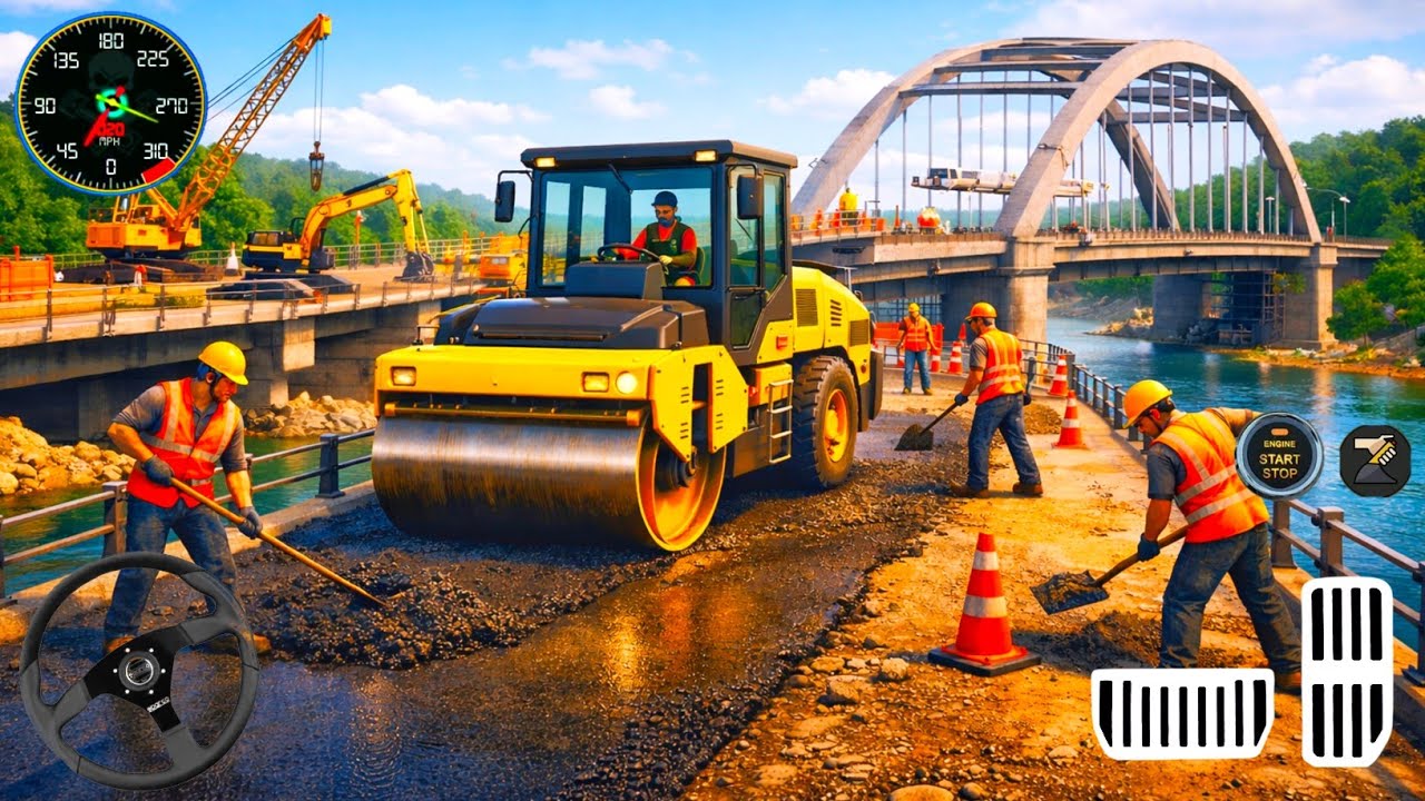 City Road Builder Construction 3D - Highway JCB Excavator Simulator - Android GamePlay