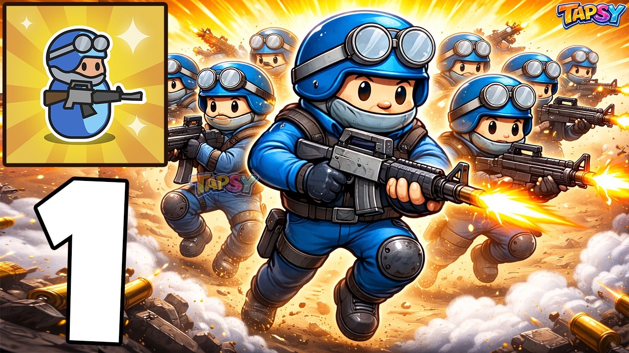 ⚔️Bag of War Gameplay Walkthrough Part 1 - Build And Battle (Android,iOS)