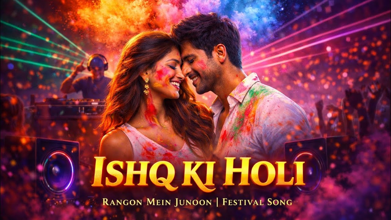 Ishq Ki Holi | Bollywood DJ Anthem 2026 | New Holi Festival Song