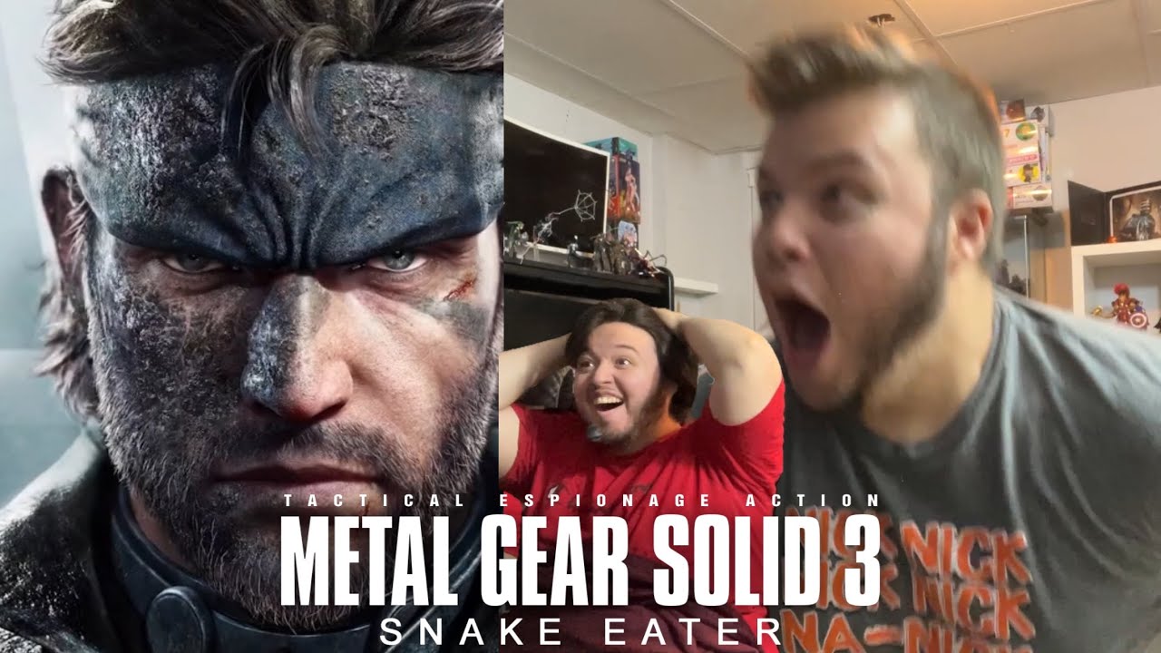 IT FINALLY HAPPENED!!!! Metal Gear Solid 3 Remake Reaction PlayStation Showcase 2023