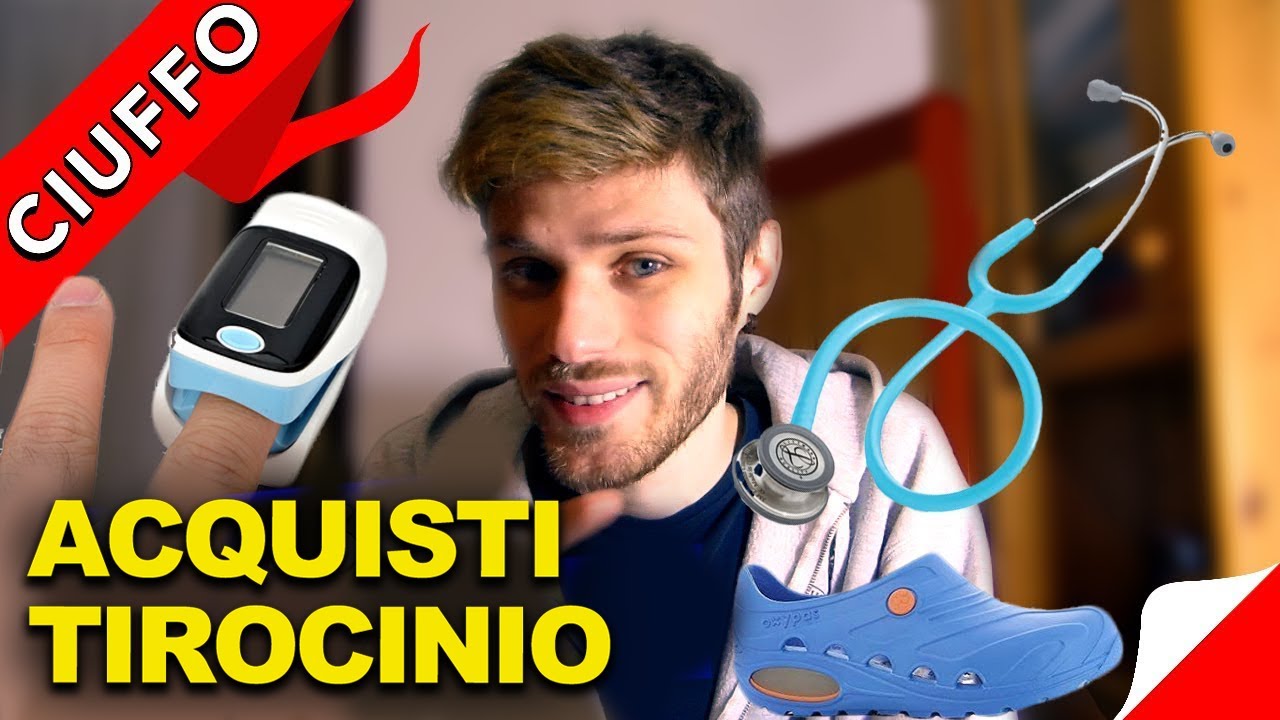 Cosa comprare per il TIROCINIO 🏥