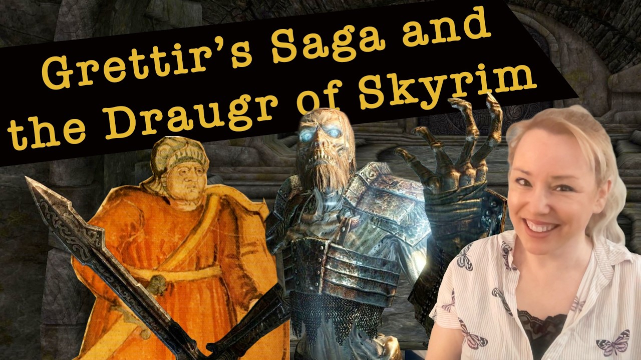 Skyrim и мифология. Эпизод 3: Драугры — прямиком из саги о Греттире.