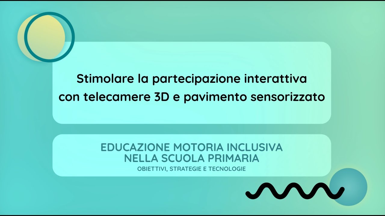 Stimolare la partecipazione interattiva con telecamere 3D e pavimento sensorizzato