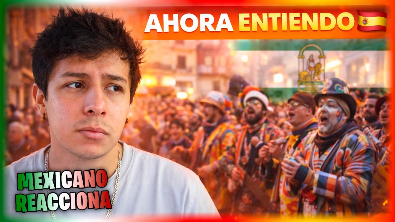 Este video me hizo entender el Carnaval de Cádiz 🇪🇸 | Mexicano reacciona a ESPAÑA