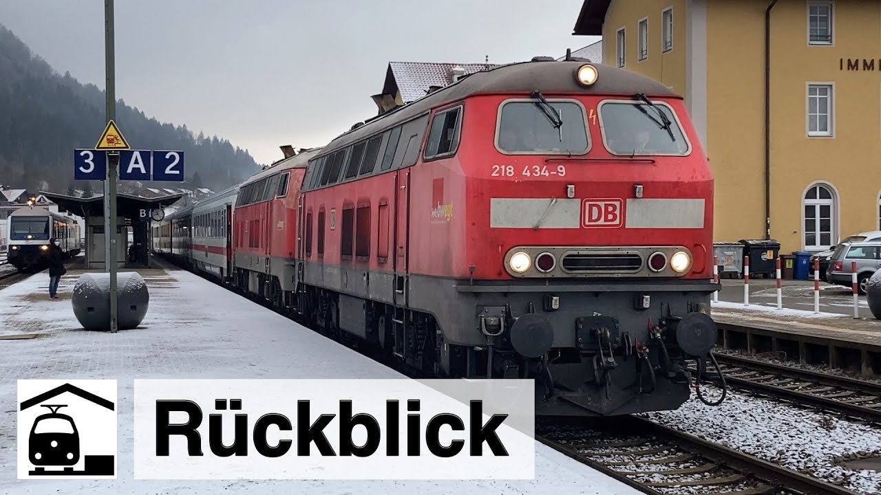 Aus is – das Ende vom Kukident-Express + IC Allgäu – ein Rückblick auf die ICs nach Oberstdorf