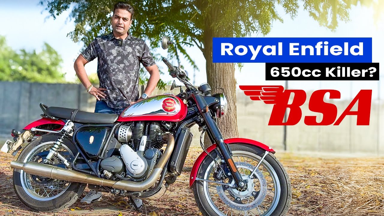 650cc Retro Modern Motorcycle BSA Gold Star 650 Ride Review