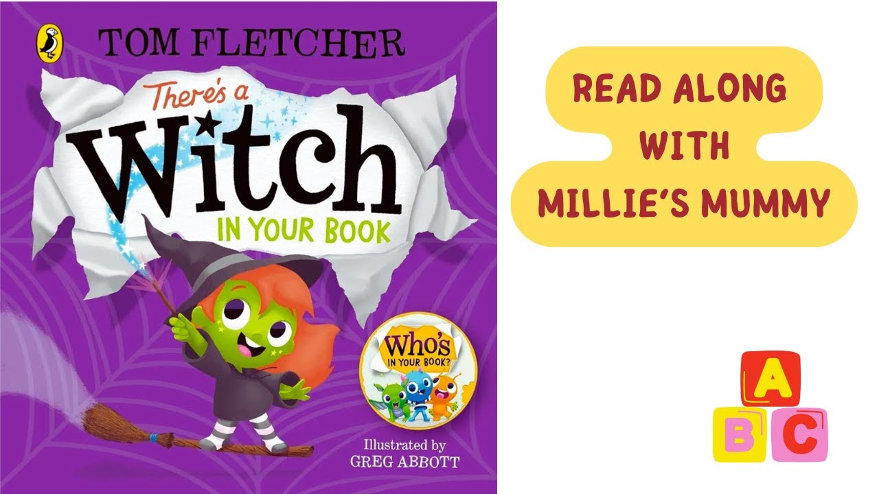 There's A Witch In Your Book (Read aloud) | Read Along With Millie's Mummy