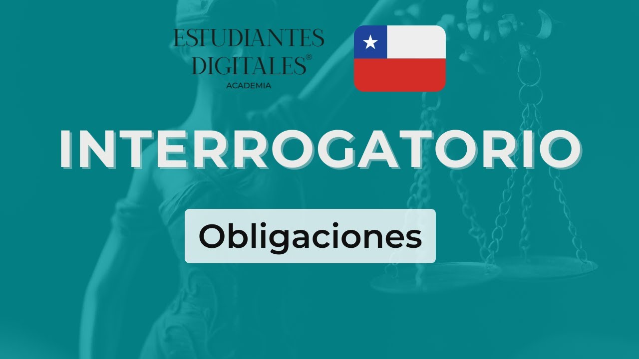 Interrogatorio de Derecho Civil para el Examen de Grado de Derecho (Chile). Tema: OBLIGACIONES