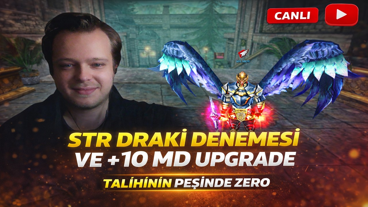 DEVASA UPGRADE STR DRAKİ +10 MD DENEMESİ KNİGHT ONLİNE ZERO II TALİHİNİN PEŞİNDE