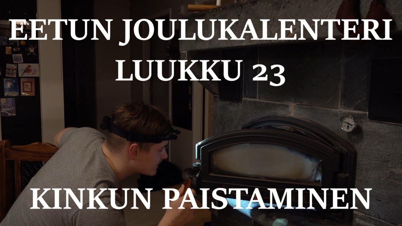 Eetun joulukalenteri: Luukku 23 Kinkun paistaminen leivinuunissa