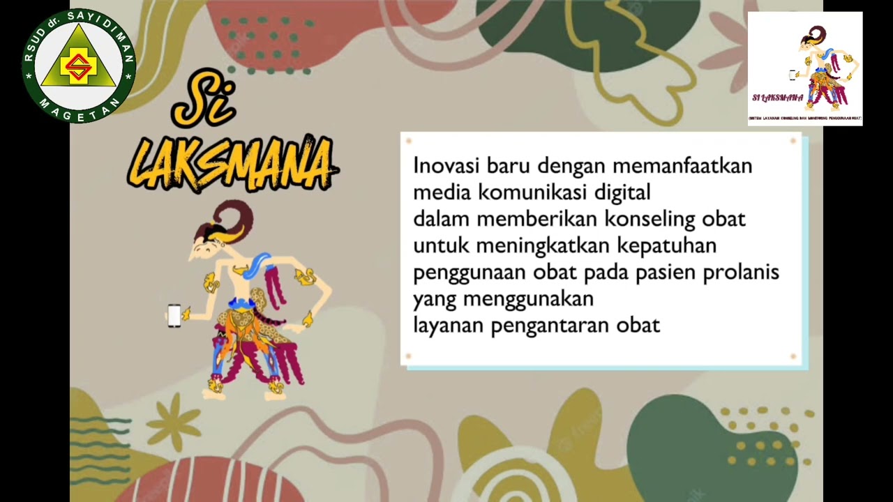 VIDEO INOVASI INSTALASI FARMASI RSUD dr. SAYIDIMAN MAGETAN 