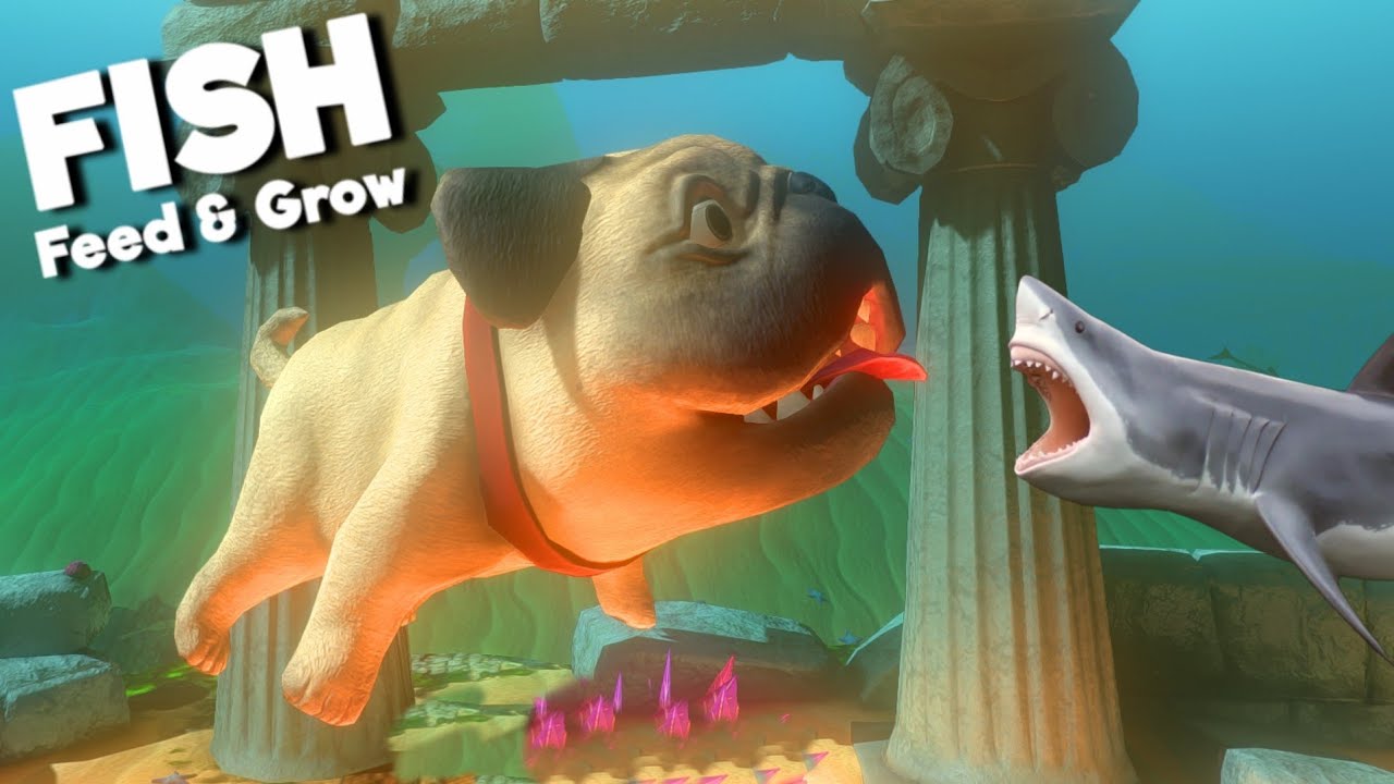 Dangerous PUG Fish vs Prehistoric Prognathodon! - Feed And Grow Fish
