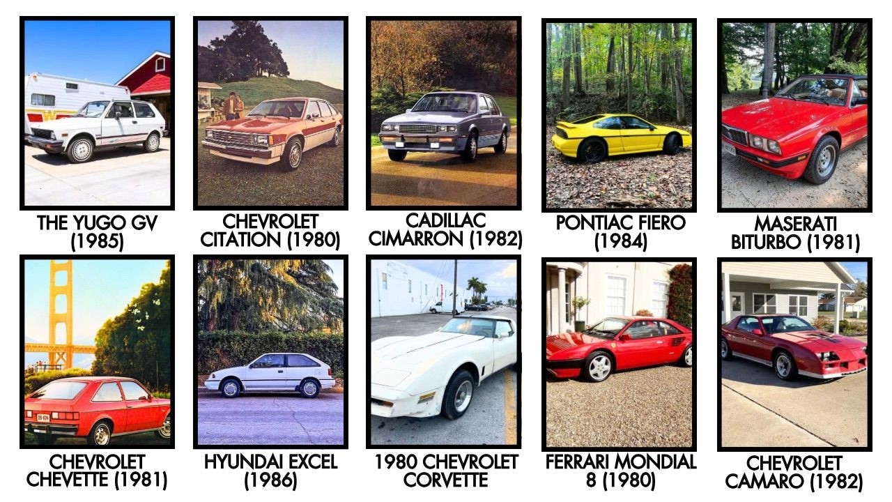 Every Worst Cars From the 80's EXPLAINED!
