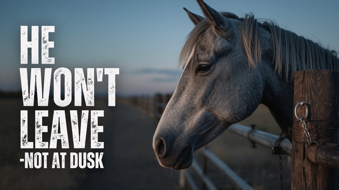 The Horse Kept Standing at the Gate at Dusk... Like Waiting on Someone Who Never Came