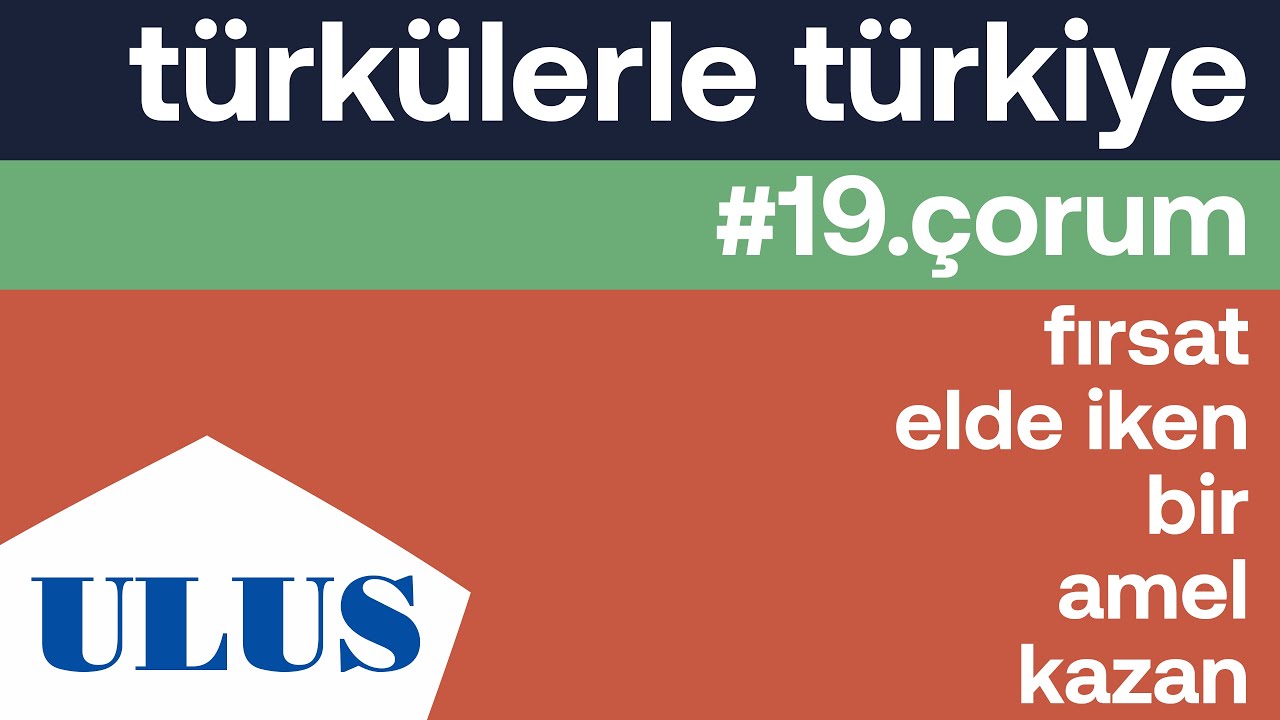 Erol Köker - Fırsat Elde İken Bir Amel Kazan | Çorum Türküleri