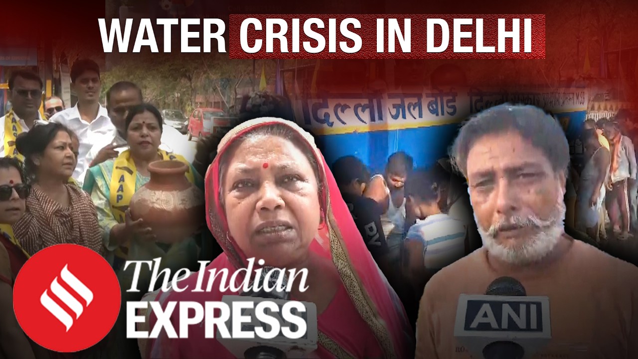 Delhi Water Crisis: Taps Run Dry, Contamination Fears