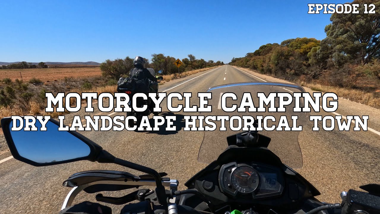 Motorcycle Adventure Quorn Burra SA Dry Landscape Historical Towns Kawasaki Versys x300 Episode 12