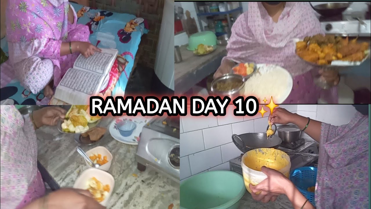 10 roze complete 🥰ll daily routine life ll Ramzan day 10💫#ramzan 