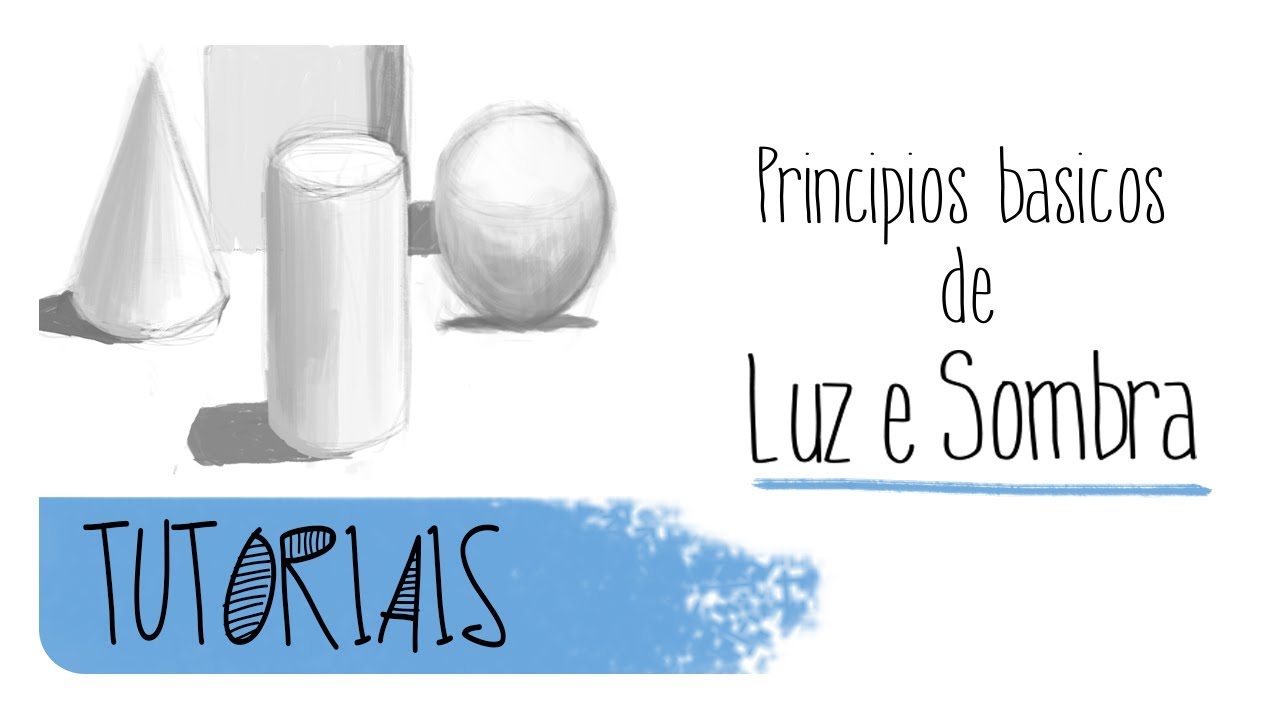 TUTORIAL - Formas Geométricas, Luz e Sombra #001