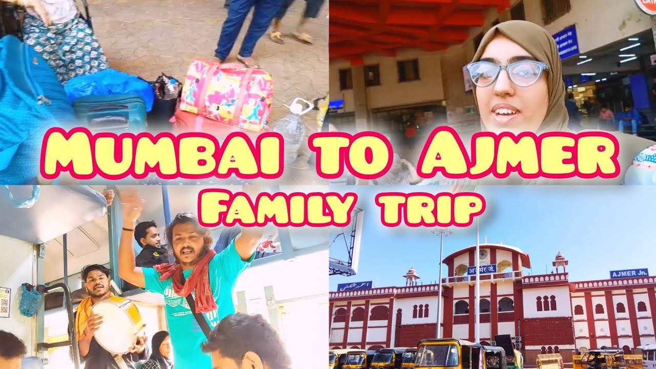 Way mumbai to Ajmer| family trip#annufamilyvlogs #anufam #minivlog #subscribe @annuvlogs0708 #vlog 