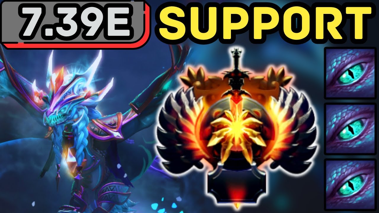 🔥 WINTER WYVERN HARD SUPPORT &mdash; SMART. DEADLY. COLD. 💀 | DOTA 2 🔥