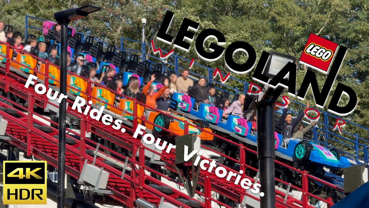 I won every race on LEGOLAND's Minifigure Speedway