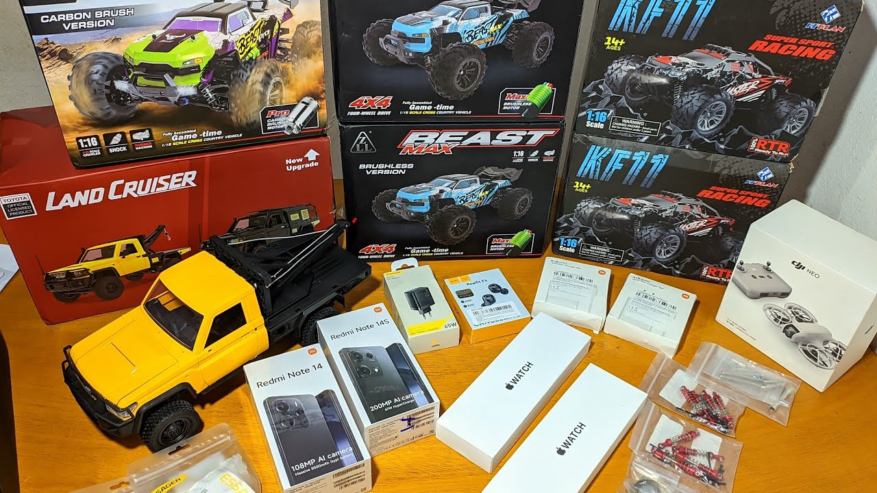 Olha o tanto de coisa que chegou da Shopee e AliExpress! 😱 