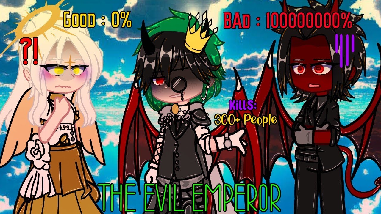 ⁉️😧You decide if people go to Heaven or H3ll?😰✨ || meme/trend || BNHA/MHA || Royalty AU || Gacha